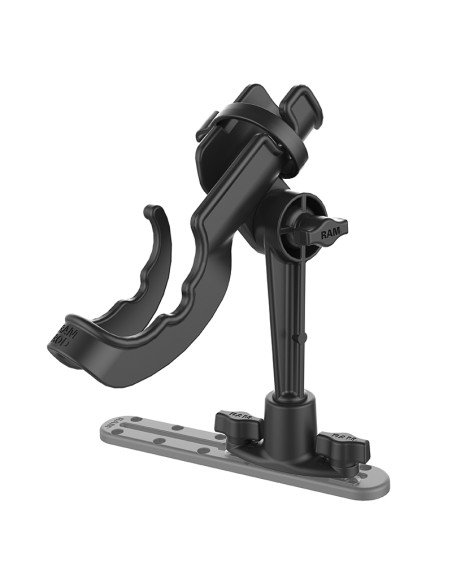 RAM ROD® Fishing Rod Holder with Dual T-Bolt Track Base RAM ROD® Fishing Rod Holder with Dual T-Bolt Track Base