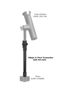 RAM® Adapt-A-PostT 15" Extension Pole 2