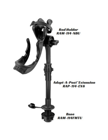 RAM® Adapt-A-PostT 9" Extension Pole