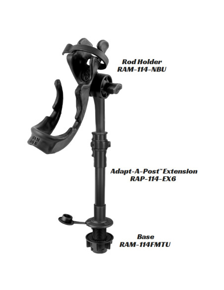 RAM® Adapt-A-PostT 9" Extension Pole