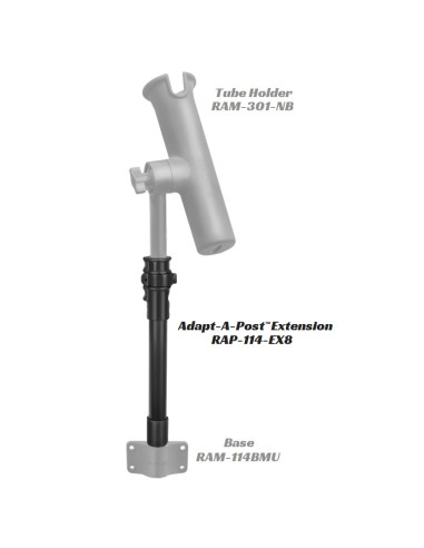 RAM® Adapt-A-PostT 11" Extension Pole