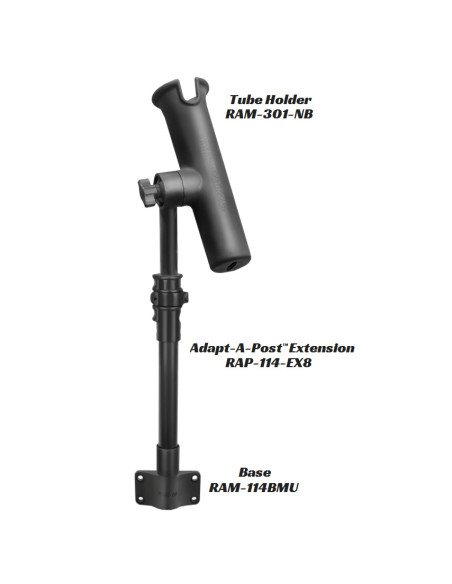 RAM® Adapt-A-PostT 11" Extension Pole