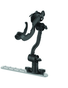RAM ROD® Fishing Rod Holder with Extension Arm & Dual T-Bolt Track Base 2