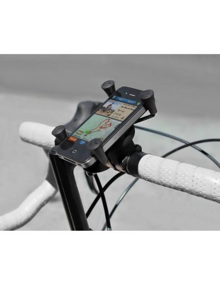 RAM® X-Grip® Phone Mount with RAM® EZ-On/OffT Bicycle Base