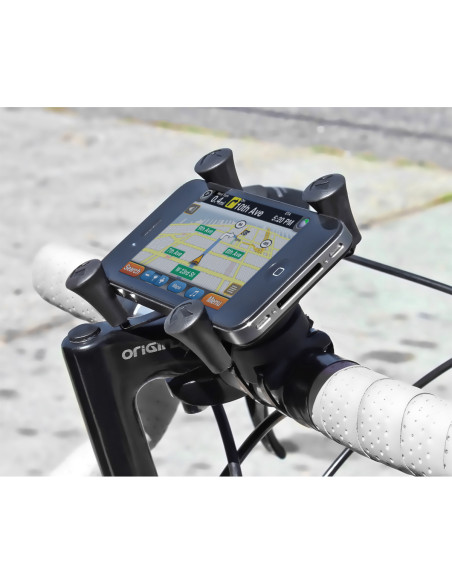 RAM® X-Grip® Phone Mount with RAM® EZ-On/OffT Bicycle Base