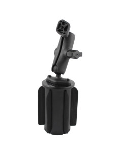 RAM-A-CANT II Universal Cup Holder Base with Assembled Double Ball Mount