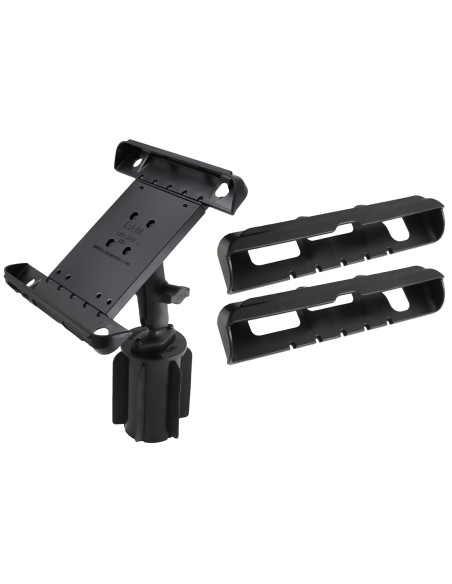 RAM® Tab-TiteT Large Tablet Holder with RAM-A-CANT II Cup Holder Mount