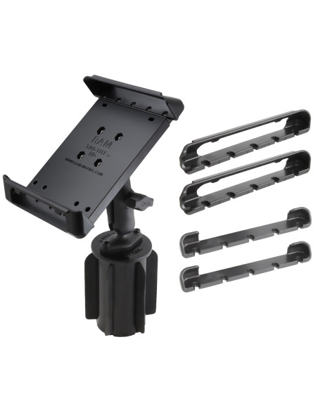 RAM® Tab-TiteT Small Tablet Holder with RAM-A-CANT II Cup Holder Mount
