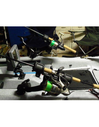 RAM® Light-SpeedT Fishing Rod Holder with Socket Arm and Saltwater Base