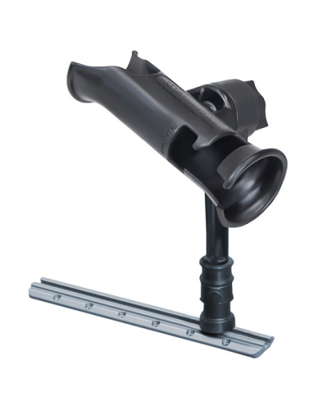 RAM® Tube Jr.T Rod Holder with RAM® Adapt-A-PostT Track Base - 6" Post