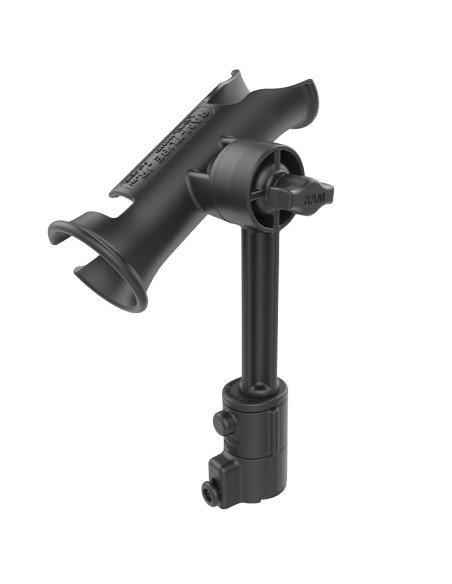 RAM® Tube Jr.T Holder with Universal Adapt-A-PostT Track Base - 6" Post RAM® Tube Jr.T Holder with Universal Adapt-A-PostT Track Base - 6" Post