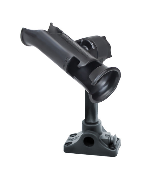 RAM® Tube Jr.T Rod Holder with Bulkhead/Flat Surface Base - 6" Post RAM® Tube Jr.T Rod Holder with Bulkhead/Flat Surface Base - 6" Post