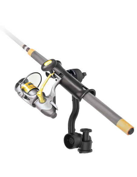RAM® Tube Jr.T Rod Holder with Extension Arm and RAM® Track-NodeT Base RAM® Tube Jr.T Rod Holder with Extension Arm and RAM® Track-NodeT Base