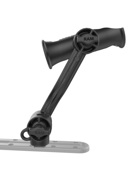 RAM® Tube Jr.T Rod Holder with Extension Arm and Track Base