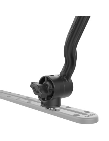 RAM® Tube Jr.T Rod Holder with Extension Arm and Track Base