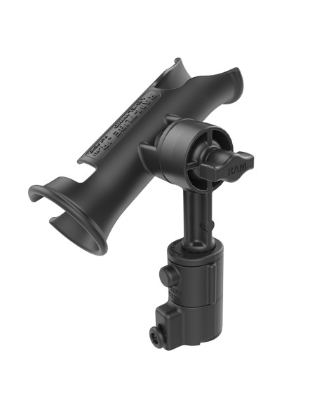RAM® Tube Jr.T Holder with Universal Adapt-A-PostT Track Base - 4" Post RAM® Tube Jr.T Holder with Universal Adapt-A-PostT Track Base - 4" Post
