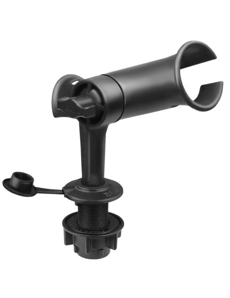 RAM® Tube Jr.T Rod Holder with Round Flush Base RAM® Tube Jr.T Rod Holder with Round Flush Base