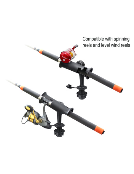 RAM® Tube Jr.T Rod Holder with Round Flush Base RAM® Tube Jr.T Rod Holder with Round Flush Base