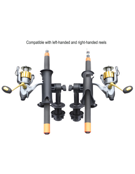 RAM® Tube Jr.T Rod Holder with Round Flush Base RAM® Tube Jr.T Rod Holder with Round Flush Base