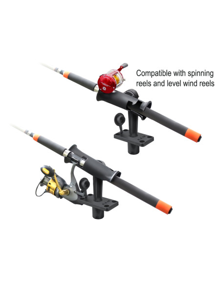 RAM® Tube Jr.T Rod Holder with Short Flush Base RAM® Tube Jr.T Rod Holder with Short Flush Base