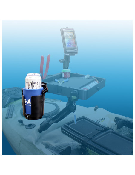 RAM® Level CupT Drink Holder for RAM® Stack-N-StowT Bait Board