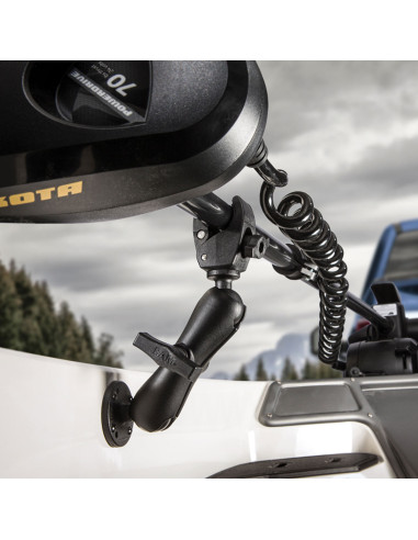 RAM® Trolling Motor Stabilizer - Tough-ClawT .625" - 1.14" Medium Arm