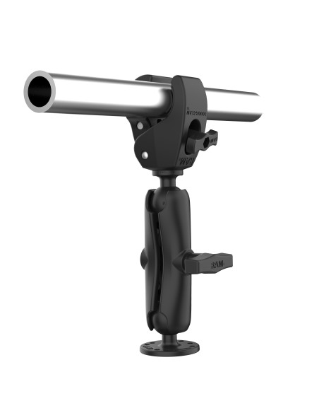 RAM® Trolling Motor Stabilizer - Tough-ClawT 1" - 1.6" Medium Arm