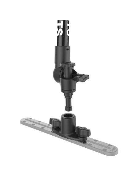 RAM® Tough-PoleT 24" Camera Mount with Single Pipe & Dual Track Base