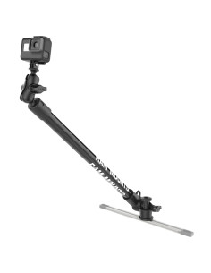 RAM® Tough-PoleT Camera Mount with Single Pipe & RAM® Track-NodeT Base 2