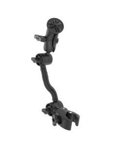 RAM® Tough-ClawT with Ratchet Extension Arm and Double Ball Mount 2