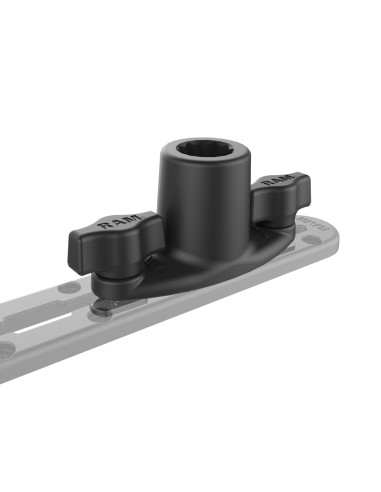 RAM® Dual T-Bolt Track Base for Spline Posts