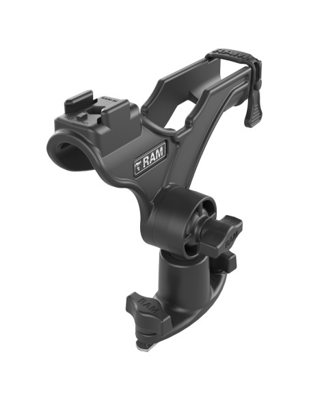 RAM ROD® JR Fishing Rod Holder with Dual T-Bolt Track Base