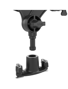 RAM ROD® JR Fishing Rod Holder with Dual T-Bolt Track Base 2