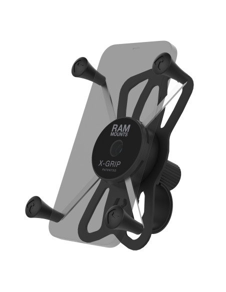 RAM® X-Grip® Large Phone Mount with RAM® Tough-StrapT Handlebar Base
