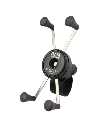 RAM® X-Grip® Large Phone Mount with RAM® Tough-StrapT Handlebar Base