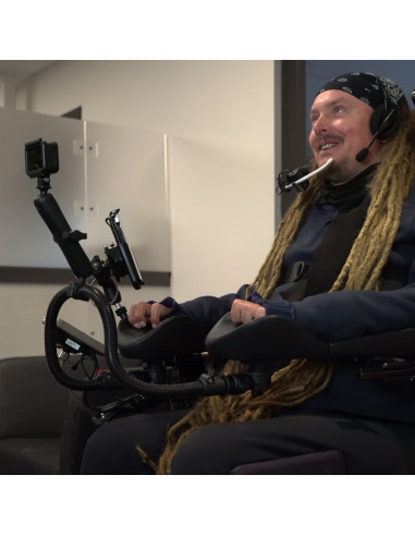 RAM® Rugged Quick Release Wheelchair 2-Point Base with Ball