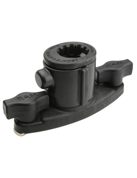 RAM® Universal Adapt-A-PostT Dual T-Bolt Track Base RAM® Universal Adapt-A-PostT Dual T-Bolt Track Base