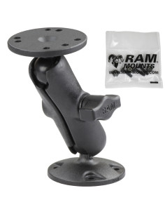 RAM® Composite Double Ball Mount with Hardware for Garmin Striker + More 2