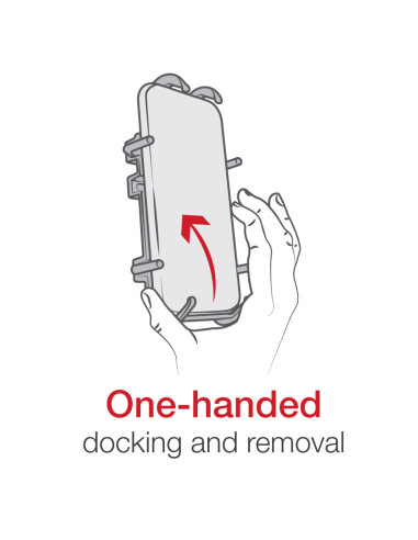 RAM® Quick-GripT Phone Mount with RAM® Twist-LockT Suction Ratchet Base