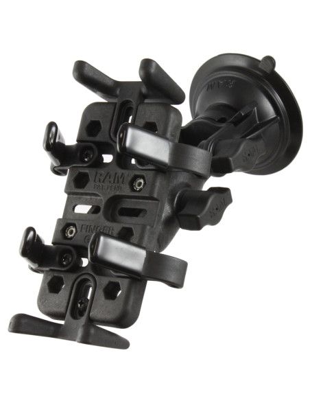 RAM® Finger-GripT Universal Mount with RAM® Twist-LockT Suction Cup