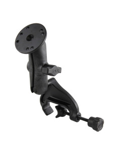 RAM® Yoke Clamp Mount with Composite Socket Arm & Aluminum Round Plate