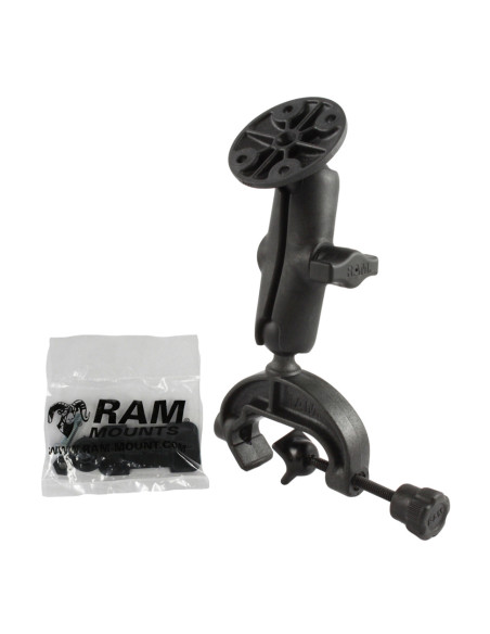 RAM® Composite Yoke Clamp Mount with Round Plate RAM® Composite Yoke Clamp Mount with Round Plate