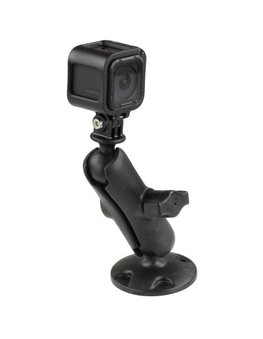 RAM® Composite Drill-Down Mount with Universal Action Camera Adapter