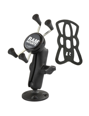 RAM® X-Grip® High-Strength Composite Phone Mount with Drill-Down Base