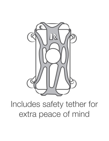 RAM® X-Grip® Phone Mount with Low-Profile Suction Cup - Short