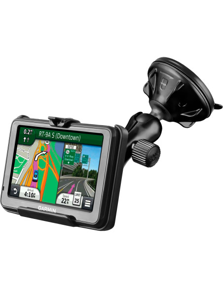 RAM® Twist-LockT Low-Profile Suction Mount for Garmin nuvi 200W + More