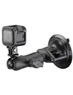 RAM® Twist-LockT Composite Suction Mount with Action Camera Adapter 2