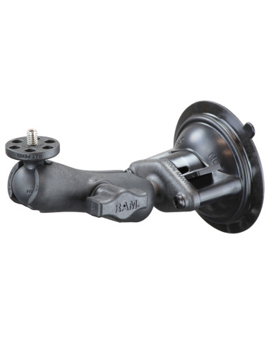 RAM® Twist-LockT Composite Suction Cup Mount with 1/4"-20 Camera Adapter