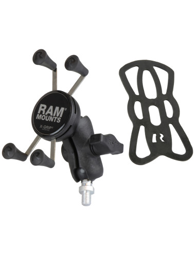 RAM® X-Grip® Phone Mount with 3/8"-16 Threaded Ball Base