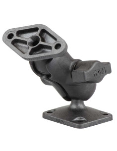 RAM® Composite Double Ball Mount with Diamond & AMPS Plates 2